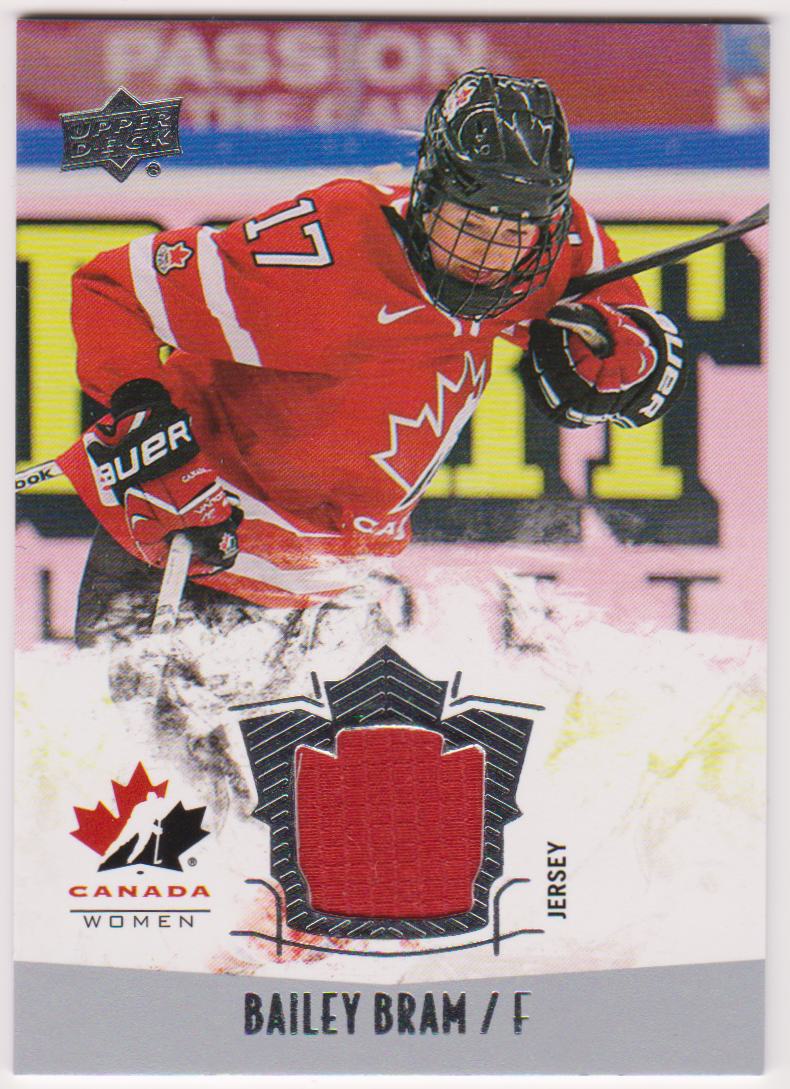 (image for) 2015-16 Upper Deck Team Canada Juniors #142 Bailey Bram JERSEY
