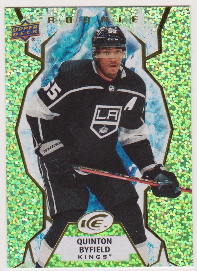 (image for) 2021-22 Upper Deck Ice Green #108 Quinton Byfield