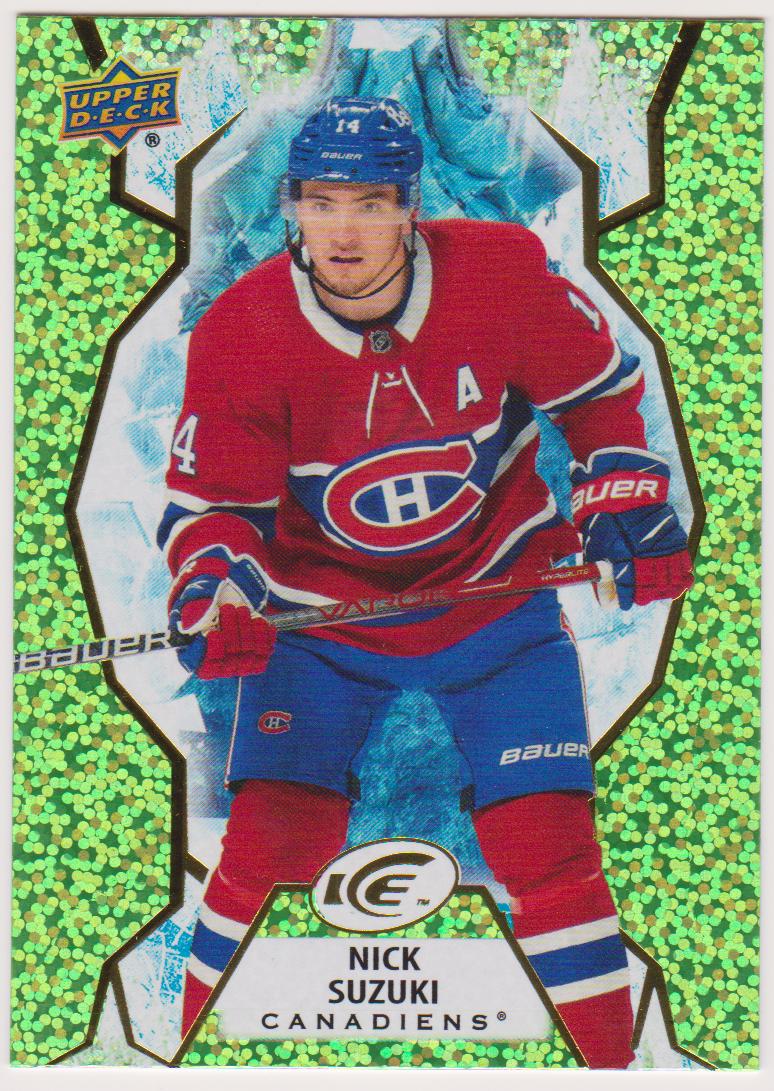 (image for) 2021-22 Upper Deck Ice Green #40 Nick Suzuki
