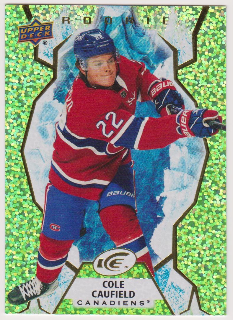 (image for) 2021-22 Upper Deck Ice Green #122 Cole Caufield