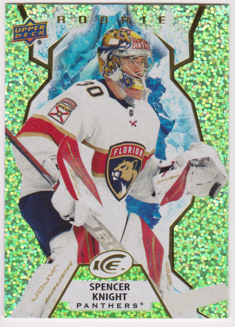 (image for) 2021-22 Upper Deck Ice Green #126 Spencer Knight