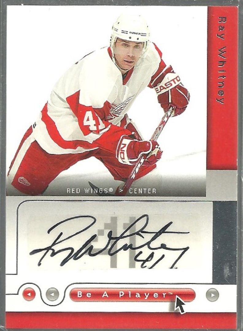 (image for) 2005-06 Be A Player Signatures #RW Ray Whitney AUTO