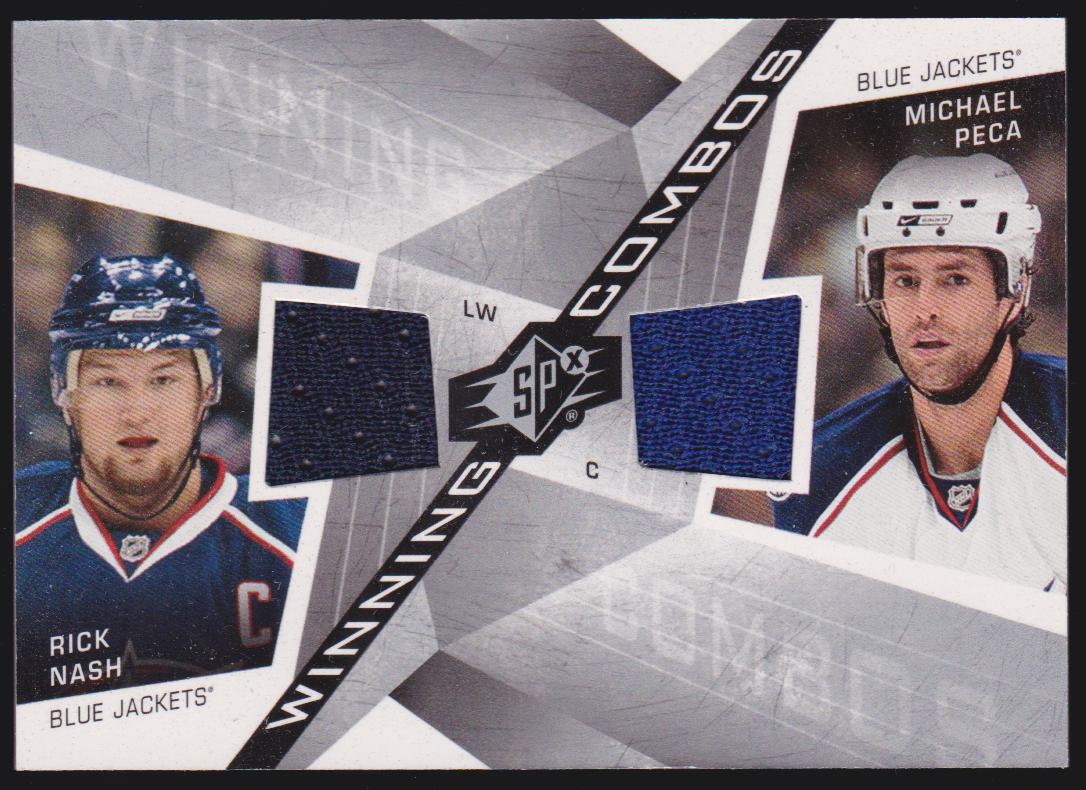 (image for) 2008-09 SPx Winning Combos #WCPZ Rick Nash/Michael Peca