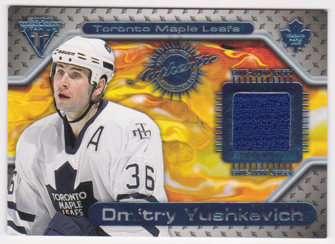 2000-01 Titanium Game Gear #147 Dimitri Yushkevich - Jerseys (image for) 2000-01 Titanium Game Gear #147 Dimitri Yushkevich - Jerseys