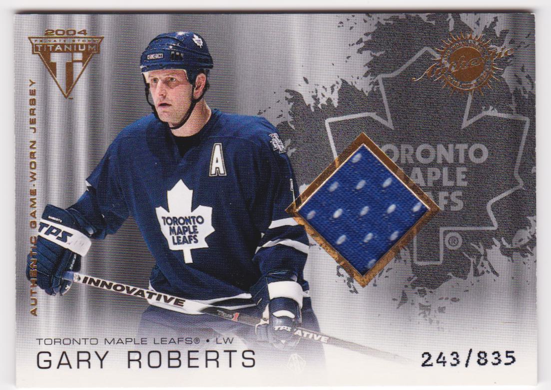 (image for) 2003-04 Titanium #185 Gary Roberts Jerseys 243/835