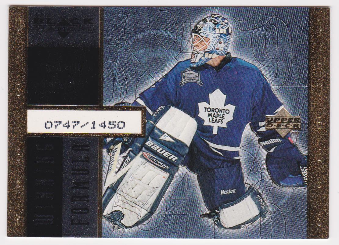 1998-99 Black Diamond Winning Formula Gold #WF13 Curtis Joseph 0747/1450 (image for) 1998-99 Black Diamond Winning Formula Gold #WF13 Curtis Joseph 0747/1450