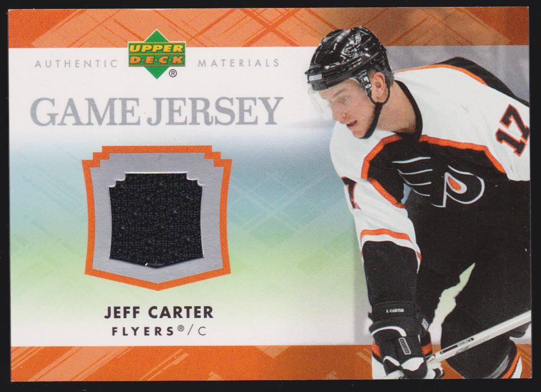 (image for) 2007-08 Upper Deck Game Jerseys #JJC Jeff Carter