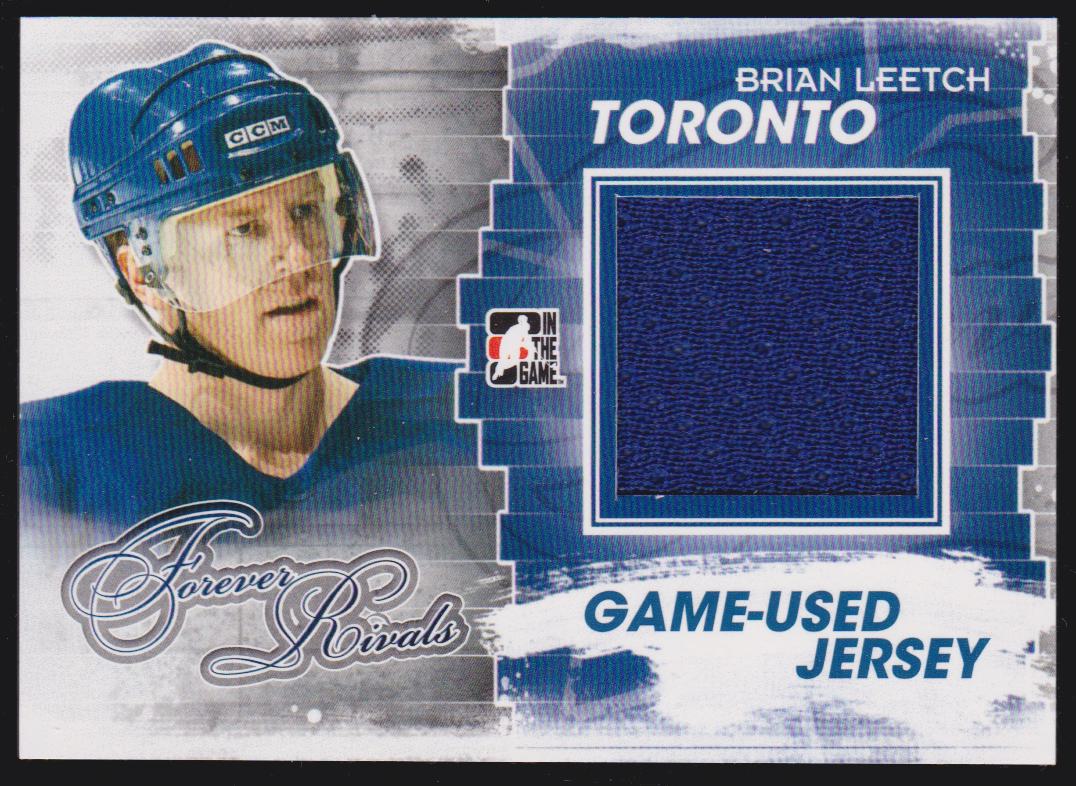2012-13 ITG Forever Rivals Jerseys Blue #M10 Brian Leetch (image for) 2012-13 ITG Forever Rivals Jerseys Blue #M10 Brian Leetch