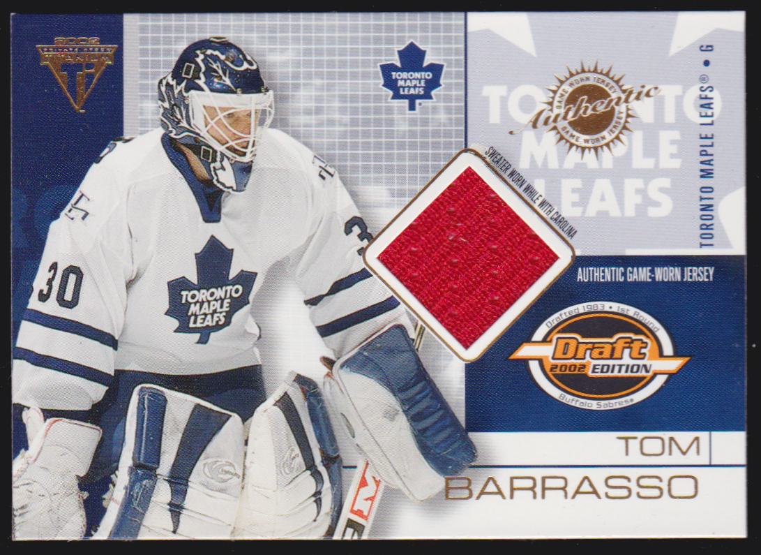 2001-02 Titanium Draft Day Edition #89 Tom Barrasso (image for) 2001-02 Titanium Draft Day Edition #89 Tom Barrasso