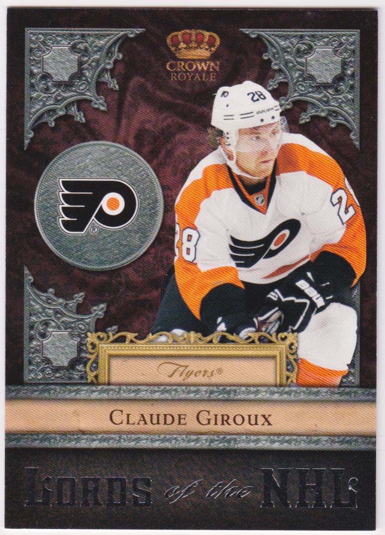 2011-12 Crown Royale Lords of the NHL #17 Claude Giroux (image for) 2011-12 Crown Royale Lords of the NHL #17 Claude Giroux