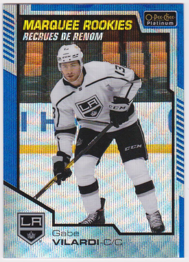 (image for) 2020-21 O-Pee-Chee Platinum Blue Surge #160 Gabe Vilardi - RC Year