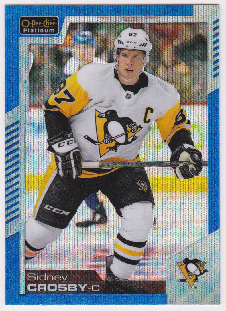 (image for) 2020-21 O-Pee-Chee Platinum Blue Surge #149 Sidney Crosby