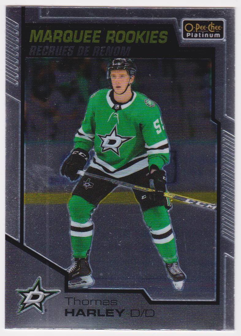 2020-21 O-Pee-Chee Platinum #157 Thomas Harley RC (image for) 2020-21 O-Pee-Chee Platinum #157 Thomas Harley RC
