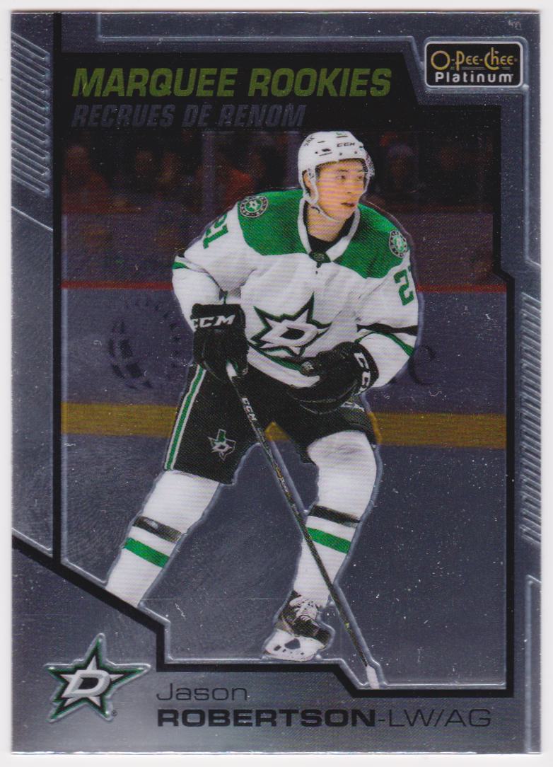 2020-21 O-Pee-Chee Platinum #159 Jason Robertson RC (image for) 2020-21 O-Pee-Chee Platinum #159 Jason Robertson RC