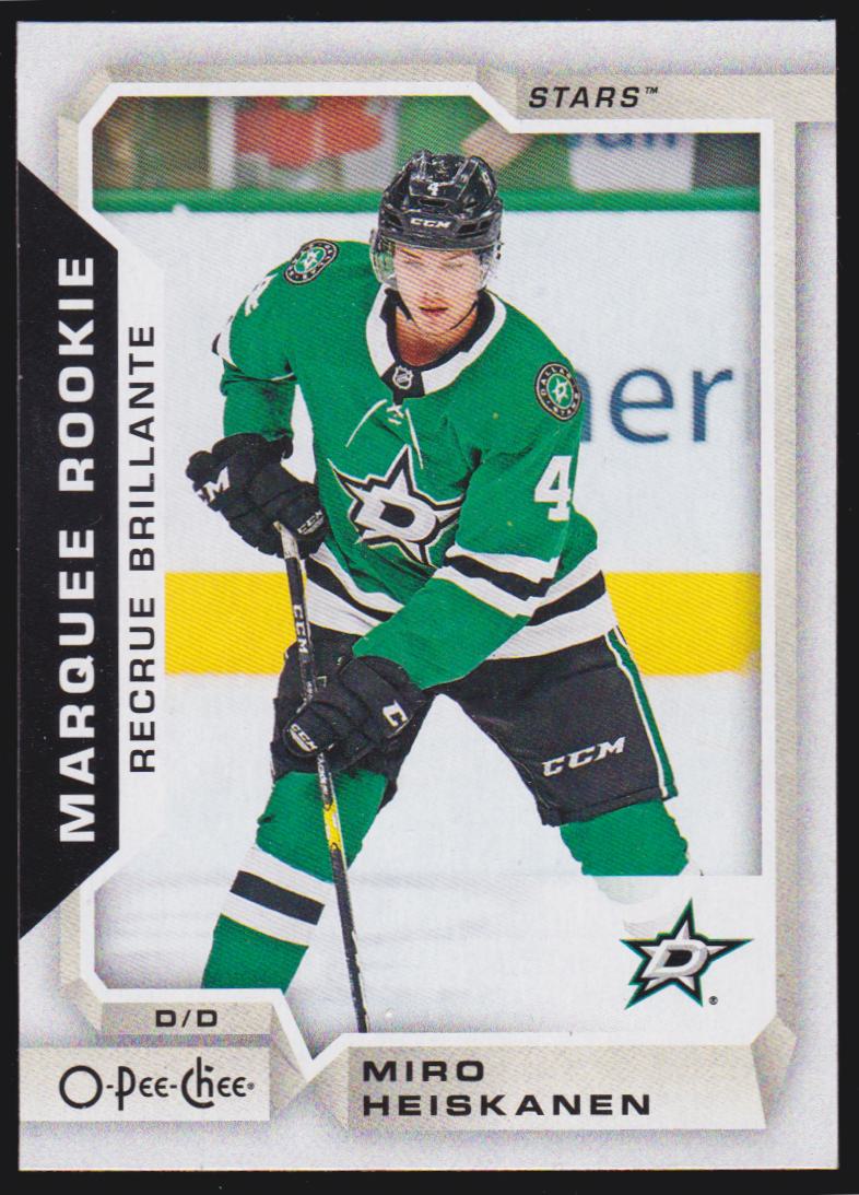 (image for) 2018-19 O-Pee-Chee #628 Miro Heiskanen RC