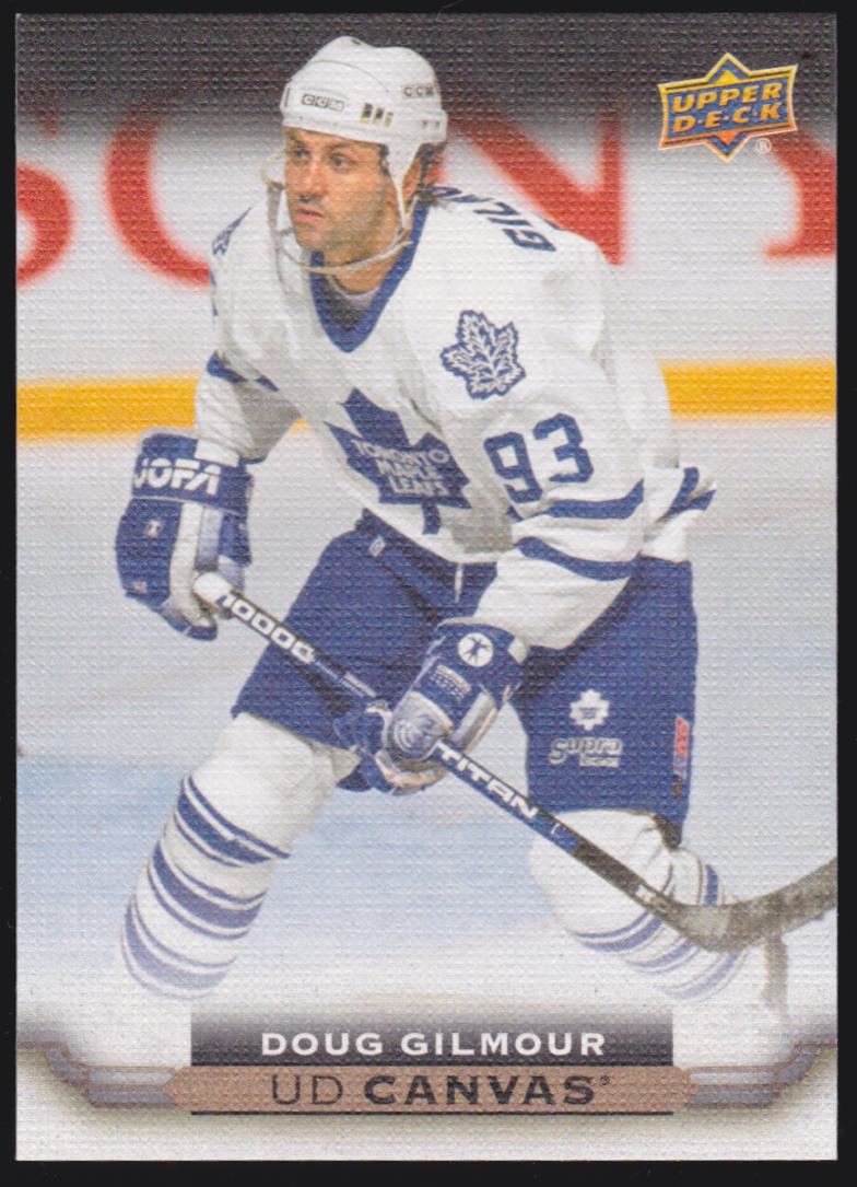 (image for) 2015-16 Upper Deck Canvas #C254 Doug Gilmour RETIRED SSP