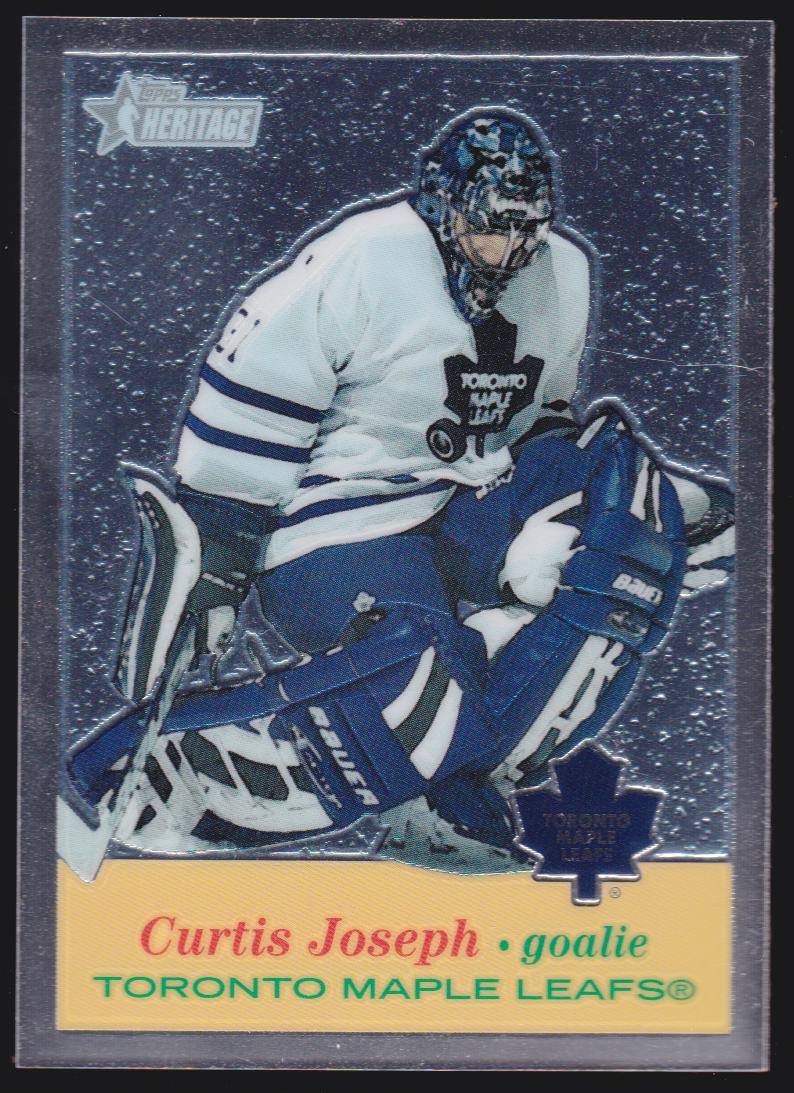 2001-02 Topps Heritage Refractors #42 Curtis Joseph 450/558 (image for) 2001-02 Topps Heritage Refractors #42 Curtis Joseph 450/558