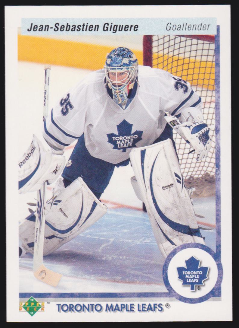 2010-11 Upper Deck 20th Anniversary Parallel #16 Jean-Sebastien Giguere (image for) 2010-11 Upper Deck 20th Anniversary Parallel #16 Jean-Sebastien Giguere