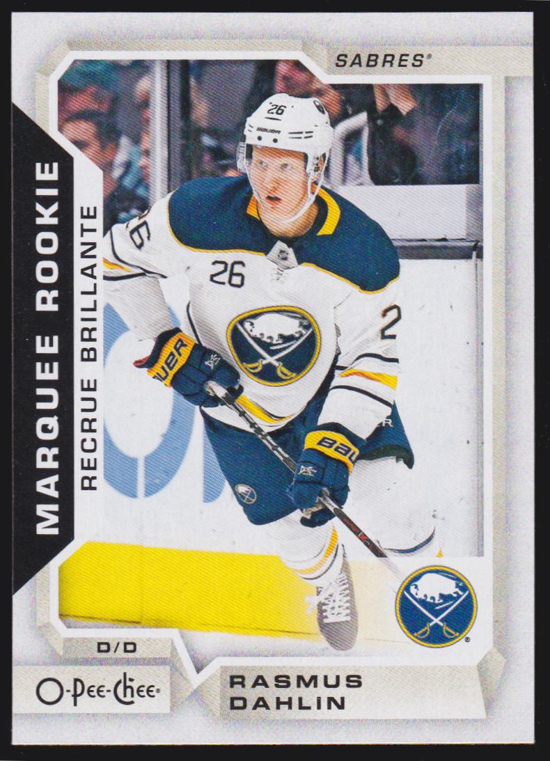 2018-19 O-Pee-Chee #650 Rasmus Dahlin RC (image for) 2018-19 O-Pee-Chee #650 Rasmus Dahlin RC