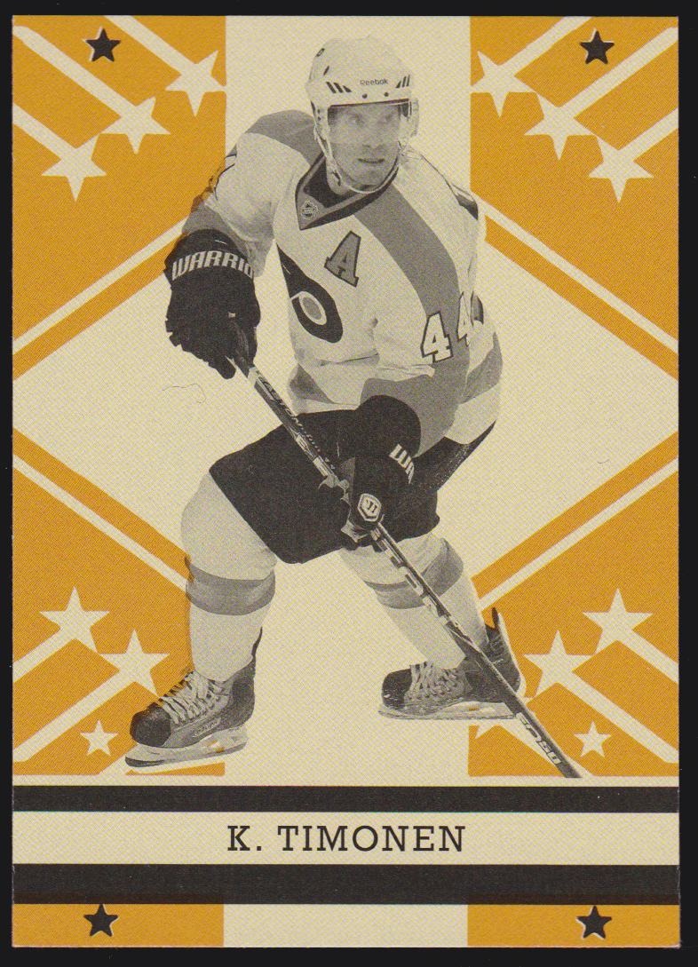2011-12 O-Pee-Chee Retro #204 Kimmo Timonen (image for) 2011-12 O-Pee-Chee Retro #204 Kimmo Timonen