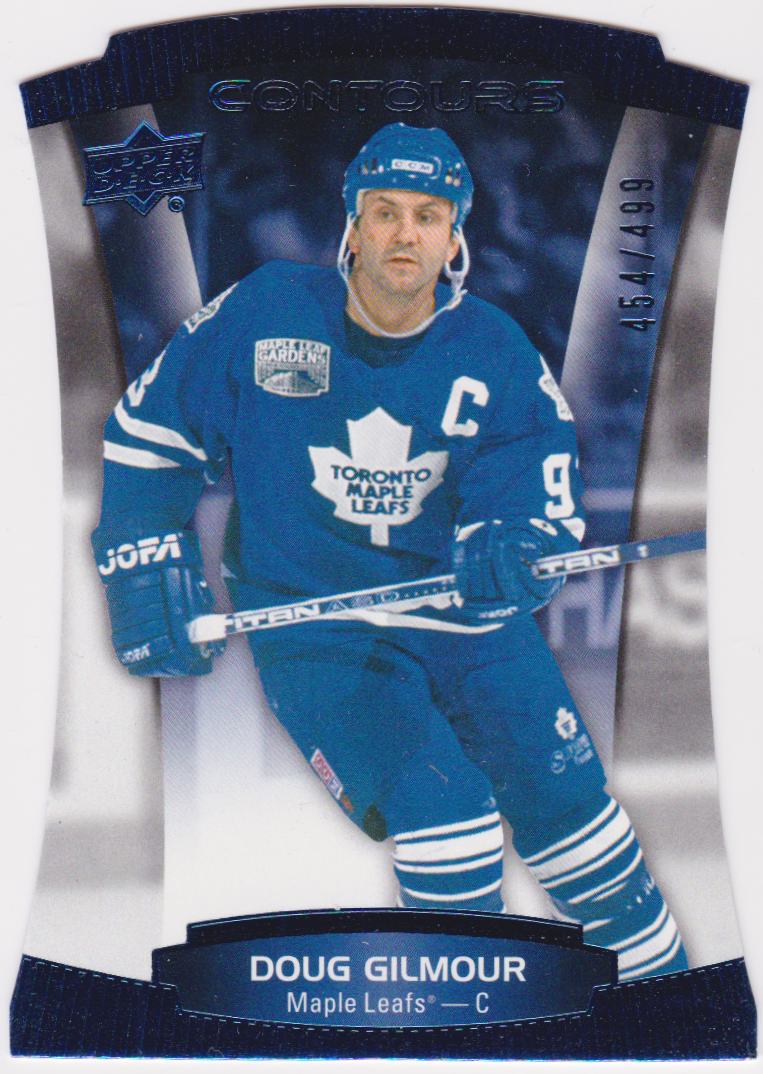 (image for) 2015-16 Upper Deck Contours Blue #96 Doug Gilmour 454/499