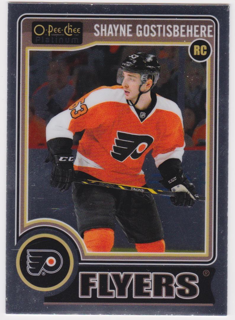 2014-15 O-Pee-Chee Platinum #168 Shayne Gostisbehere RC (image for) 2014-15 O-Pee-Chee Platinum #168 Shayne Gostisbehere RC