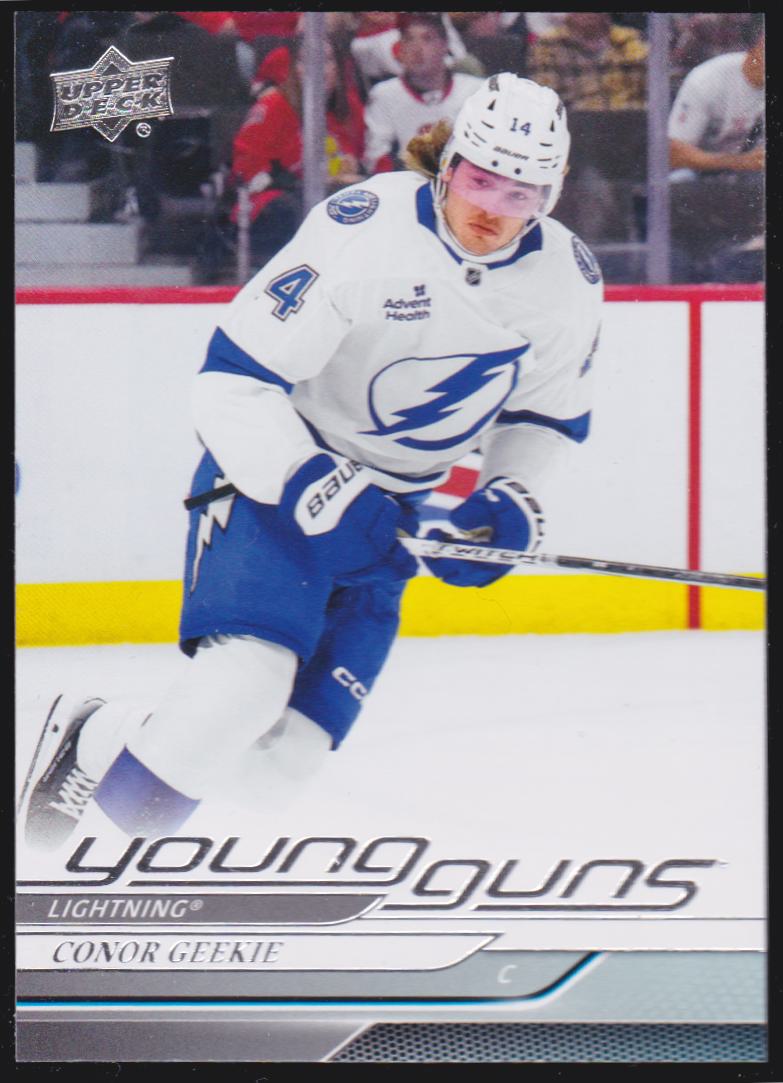 (image for) 2024-25 Upper Deck #478 Conor Geekie YG RC