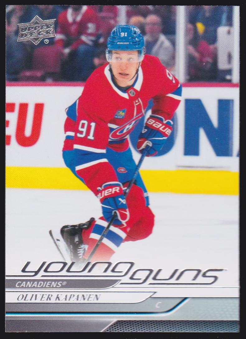 (image for) 2024-25 Upper Deck #461 Oliver Kapanen YG RC