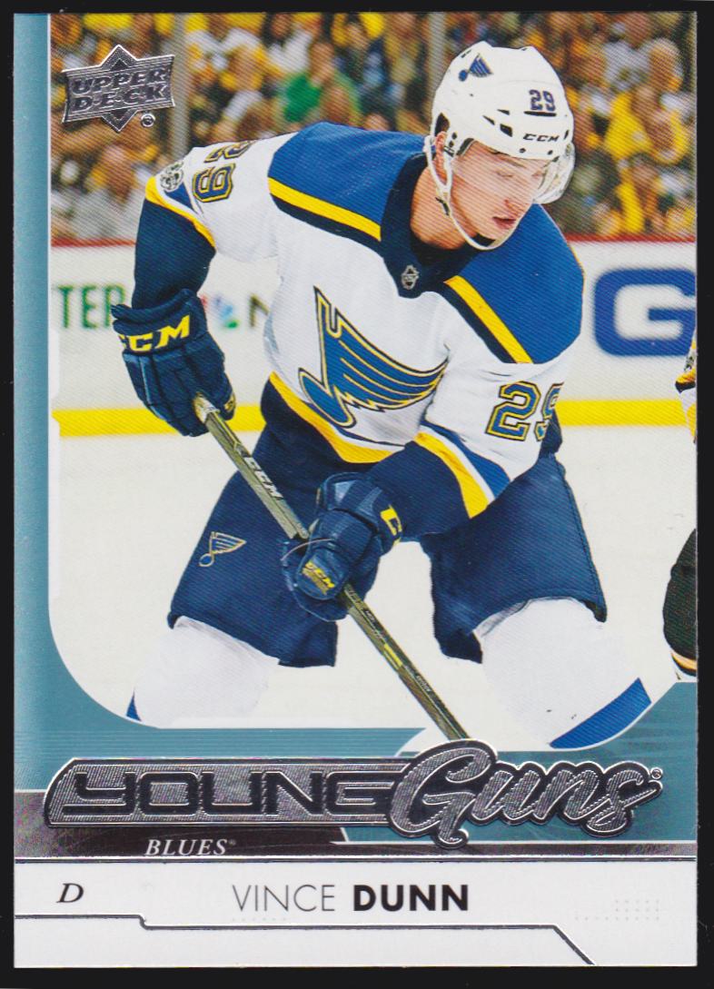 2017-18 Upper Deck #244 Vince Dunn YG RC (image for) 2017-18 Upper Deck #244 Vince Dunn YG RC