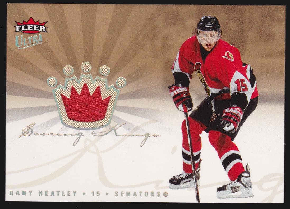 (image for) 2005-06 Ultra Scoring Kings Jerseys #SKJDH Dany Heatley