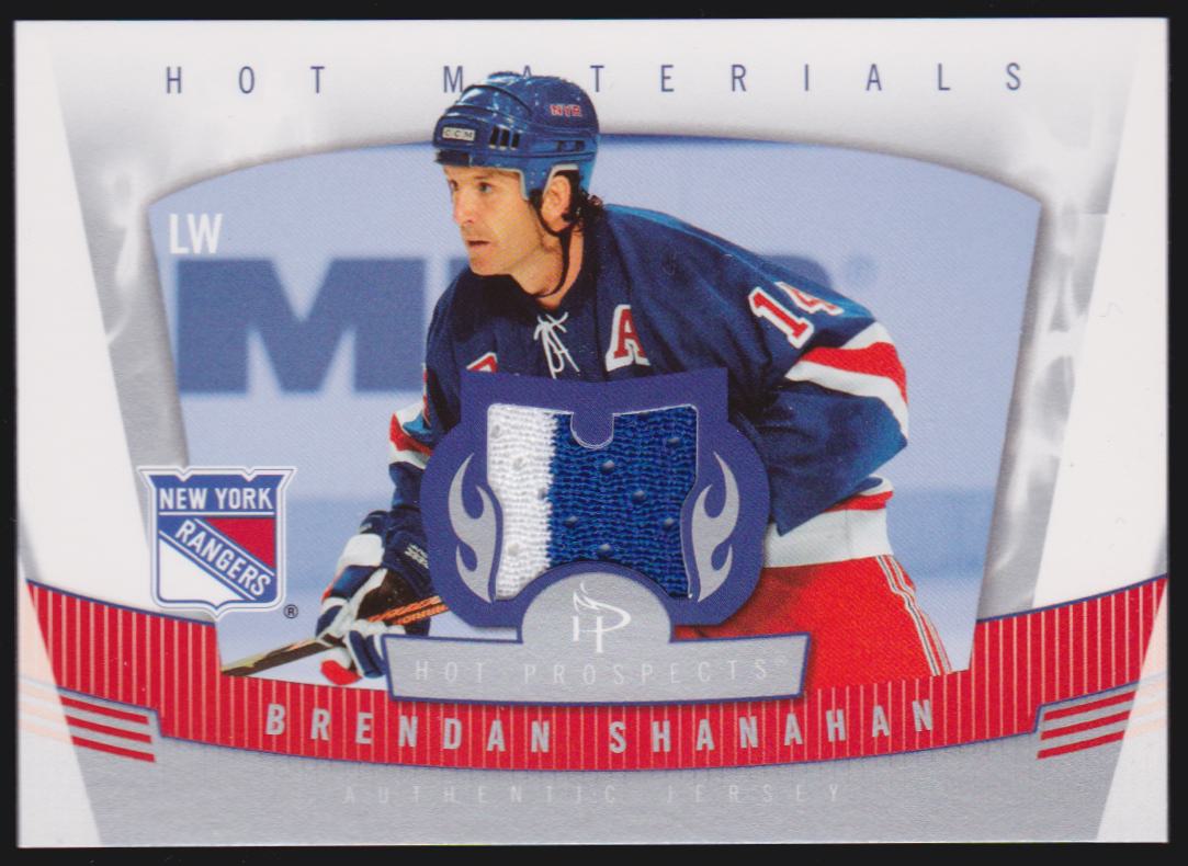 2006-07 Hot Prospects Hot Materials #HMBS Brendan Shanahan (image for) 2006-07 Hot Prospects Hot Materials #HMBS Brendan Shanahan