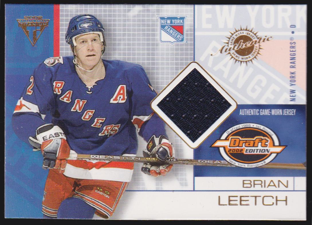 2001-02 Titanium Draft Day Edition #60 Brian Leetch (image for) 2001-02 Titanium Draft Day Edition #60 Brian Leetch