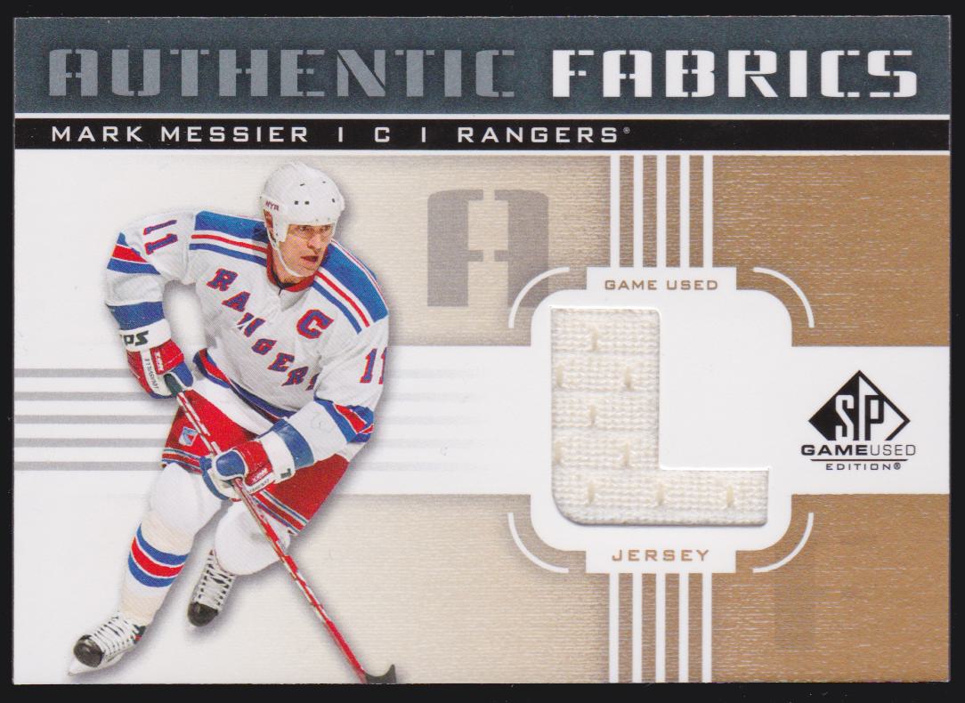 (image for) 2011-12 SP Game Used Authentic Fabrics Gold #AFMM3 Mark Messier