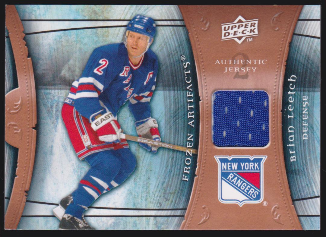 (image for) 2009-10 Artifacts Frozen Artifacts Retail #FARBL Brian Leetch