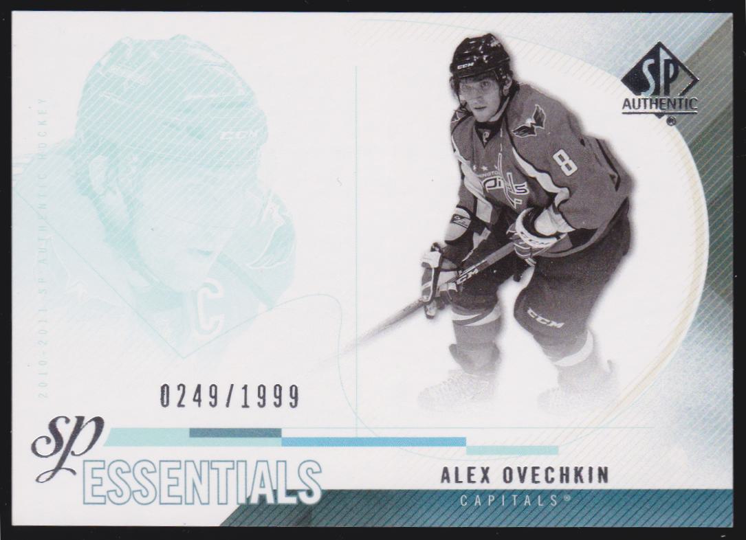 (image for) 2010-11 SP Authentic #163 Alexander Ovechkin - SP Essentials - 0249/1999