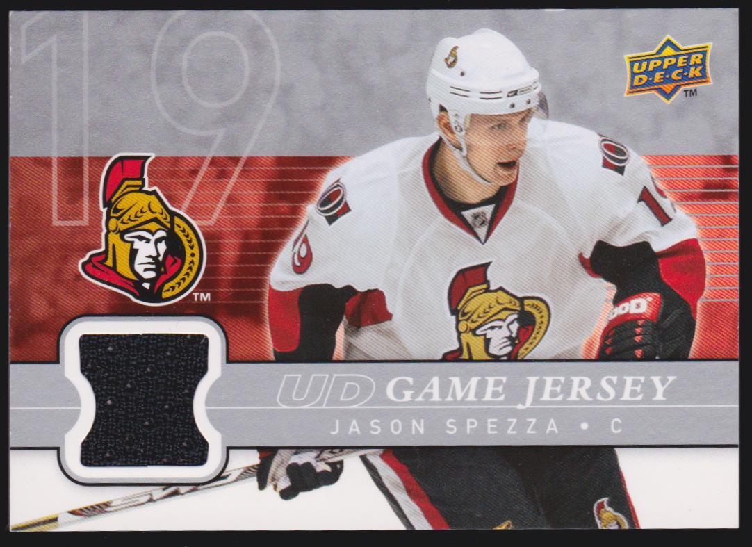 2008-09 Upper Deck Game Jerseys #GJJS Jason Spezza (image for) 2008-09 Upper Deck Game Jerseys #GJJS Jason Spezza