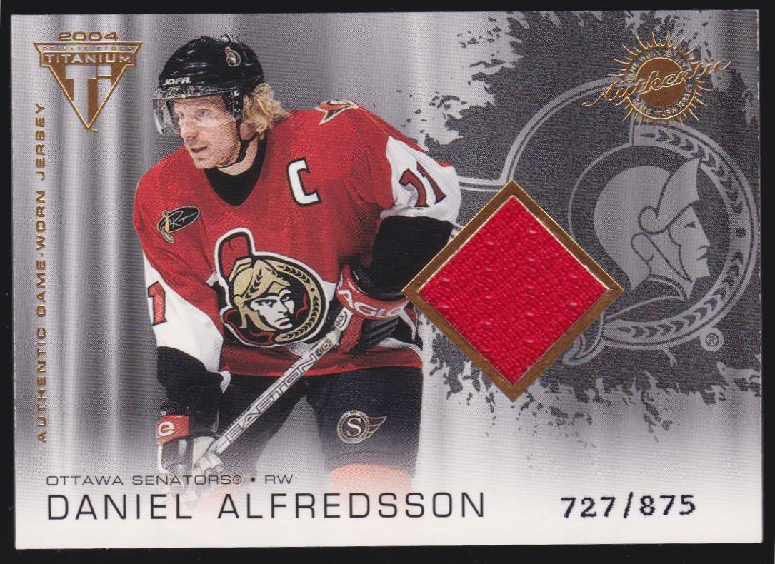 (image for) 2003-04 Titanium #172 Daniel Alfredsson 727/875