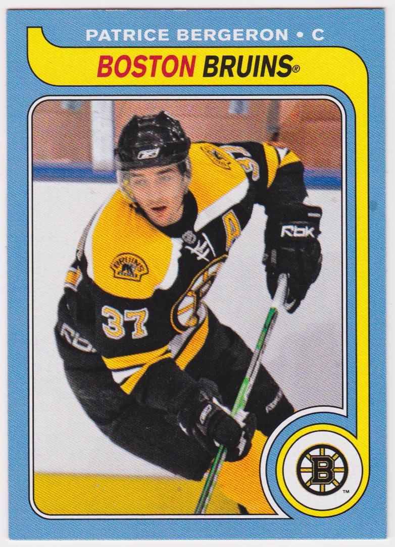 2008-09 O-Pee-Chee 1979-80 Retro #34 Patrice Bergeron (image for) 2008-09 O-Pee-Chee 1979-80 Retro #34 Patrice Bergeron