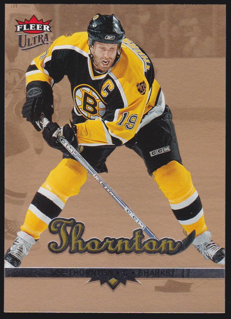 2005-06 Ultra Gold #17 Joe Thornton (image for) 2005-06 Ultra Gold #17 Joe Thornton