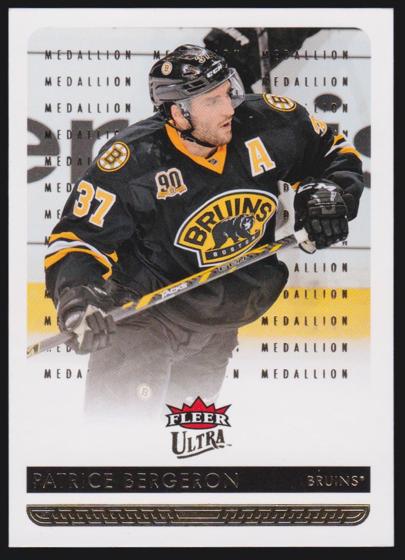 2014-15 Ultra Gold Medallion #14 Patrice Bergeron (image for) 2014-15 Ultra Gold Medallion #14 Patrice Bergeron