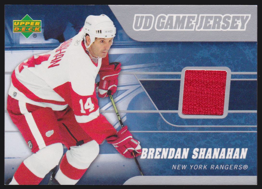 2006-07 Upper Deck Game Jerseys #JSH Brendan Shanahan (image for) 2006-07 Upper Deck Game Jerseys #JSH Brendan Shanahan