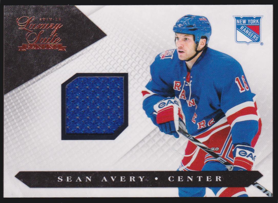 2010-11 Luxury Suite #45 Sean Avery Jerseys 015/599 (image for) 2010-11 Luxury Suite #45 Sean Avery Jerseys 015/599