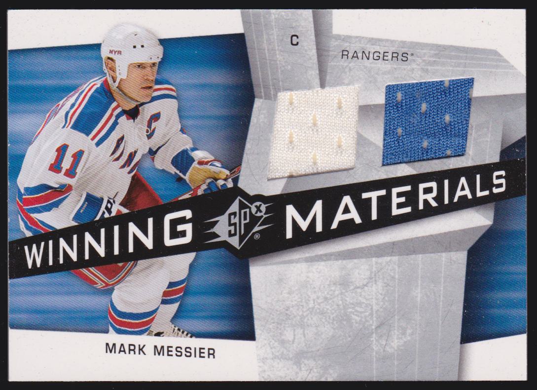 (image for) 2008-09 SPx Winning Materials #WMMM Mark Messier