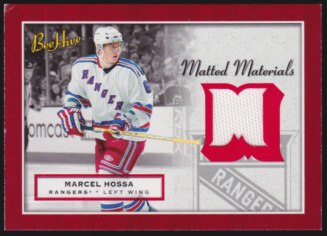 2005-06 Beehive Matted Materials #MMMH Marcel Hossa (image for) 2005-06 Beehive Matted Materials #MMMH Marcel Hossa