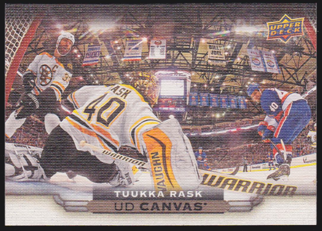 (image for) 2015-16 Upper Deck Canvas #C6 Tuukka Rask