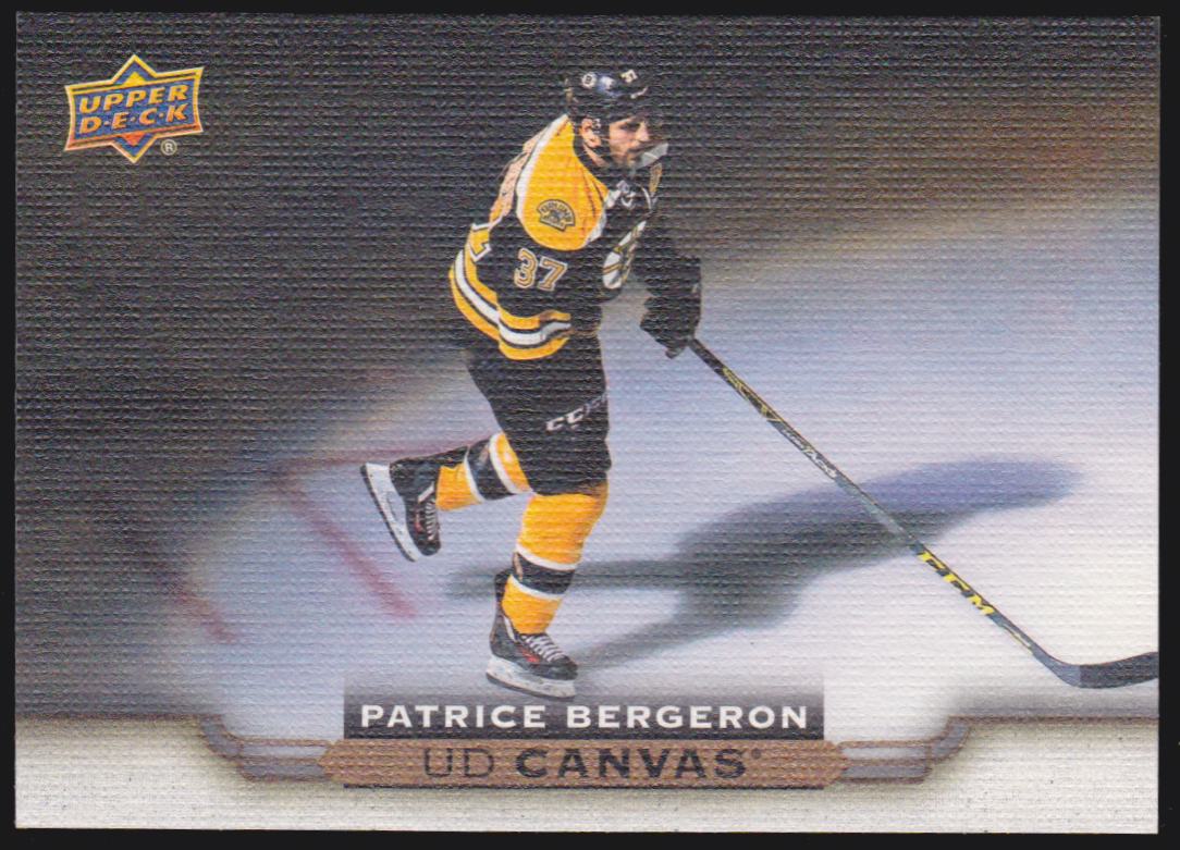 (image for) 2015-16 Upper Deck Canvas #C126 Patrice Bergeron