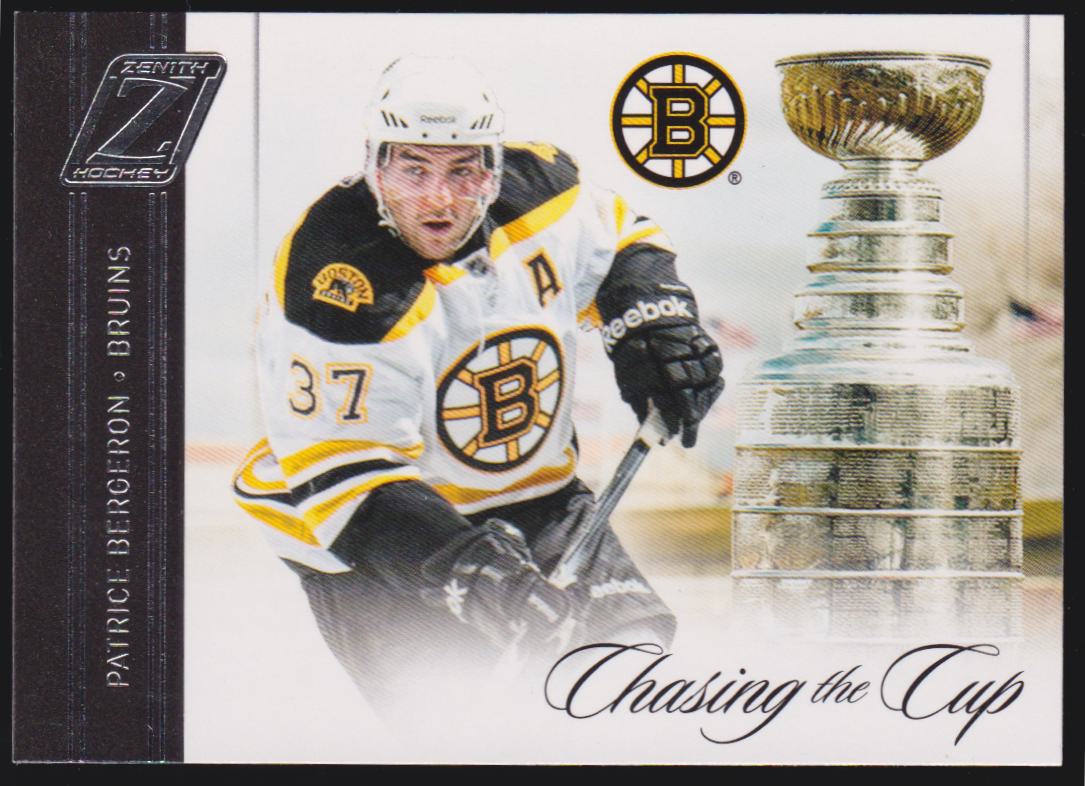 2010-11 Zenith Chasing The Cup #14 Patrice Bergeron (image for) 2010-11 Zenith Chasing The Cup #14 Patrice Bergeron