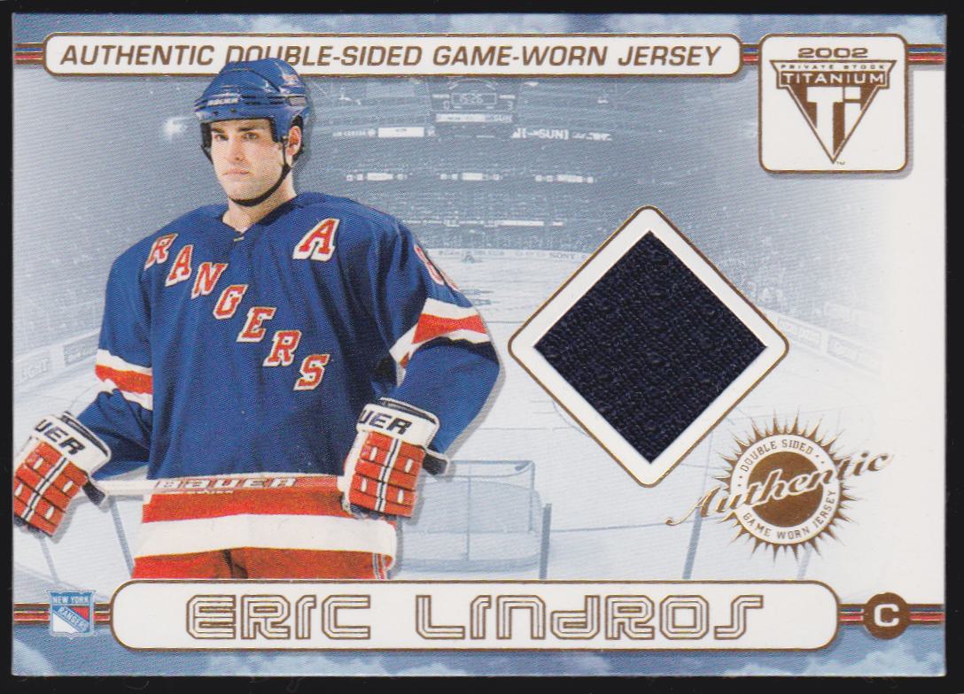 (image for) 2001-02 Titanium Double-Sided Jerseys #27 Eric Lindros/Mark Messier