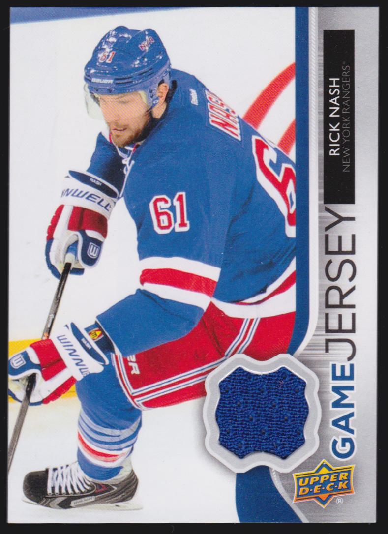 (image for) 2014-15 Upper Deck Game Jerseys #GJRN Rick Nash Series 1
