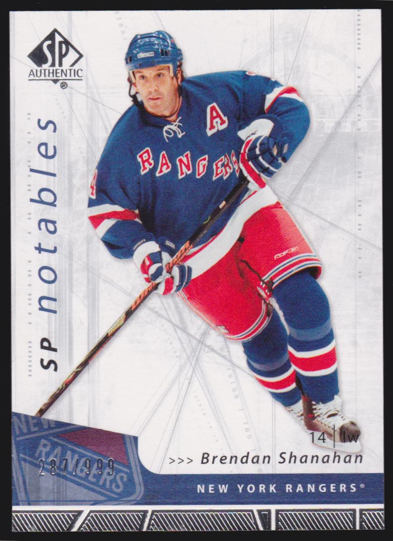 (image for) 2006-07 SP Authentic #106 Brendan Shanahan Notables 287/999